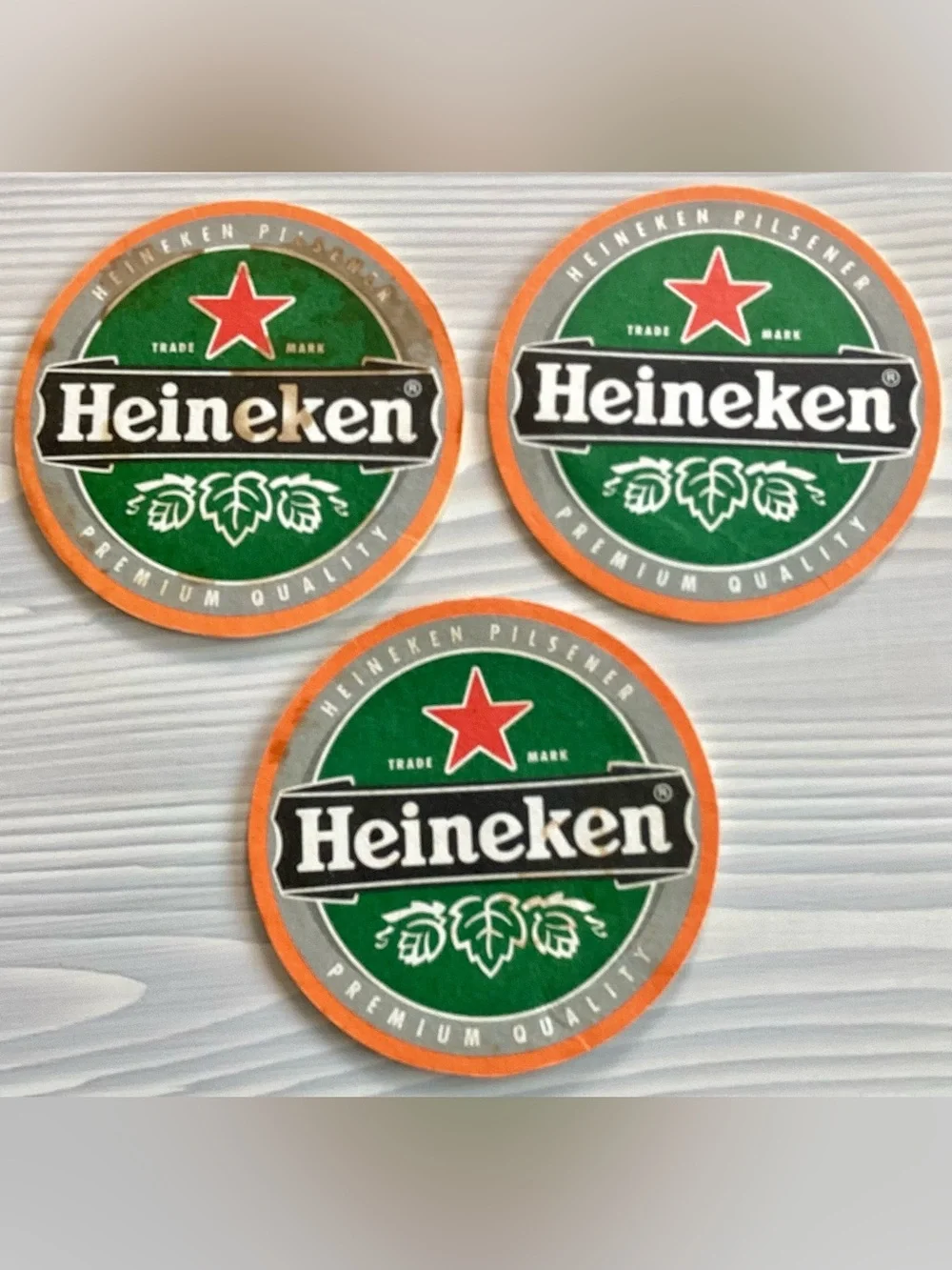 Lot of 32 Vintage Beer Coasters Mats Bar Decor Man Cave